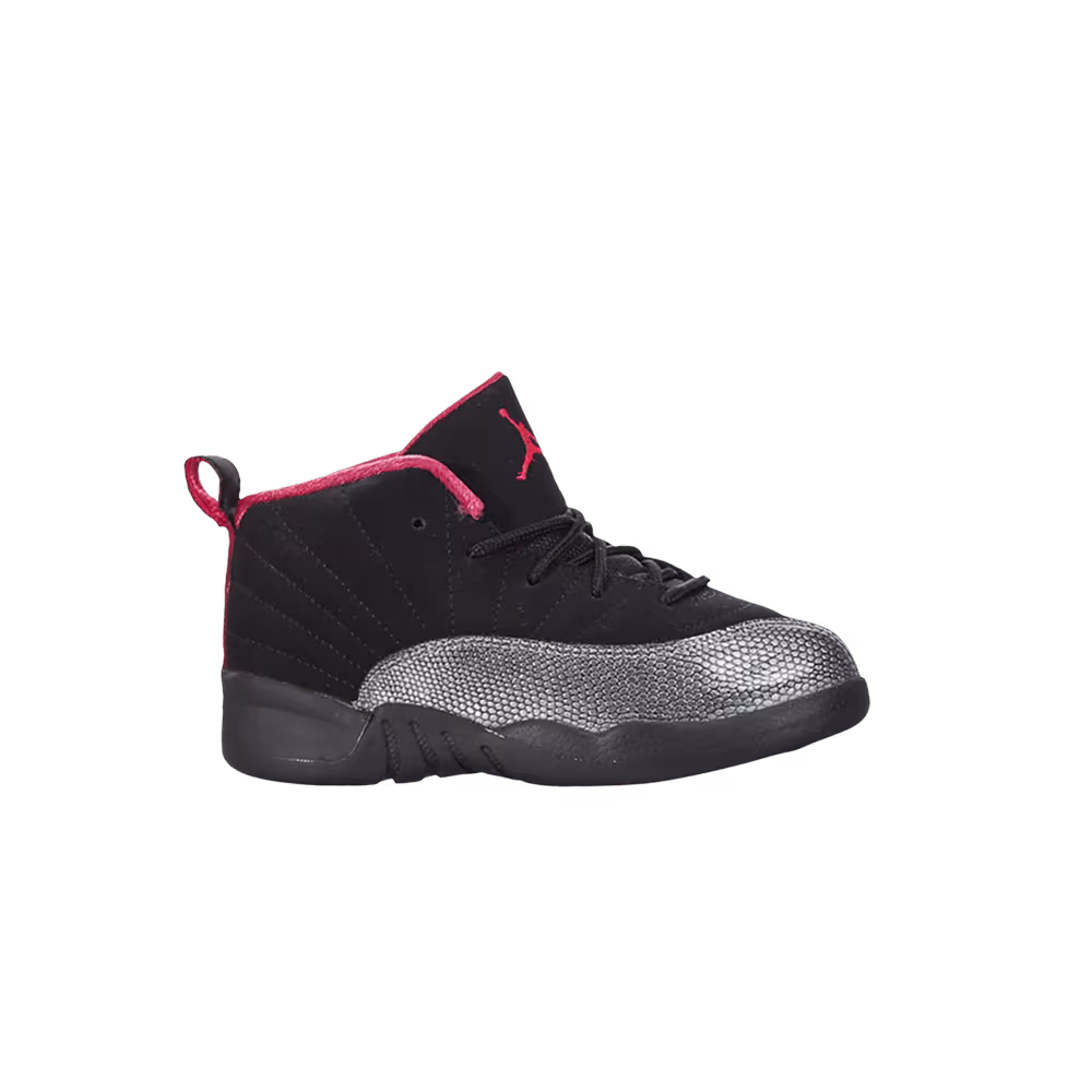 Air Jordan 12 TD Black Siren Red