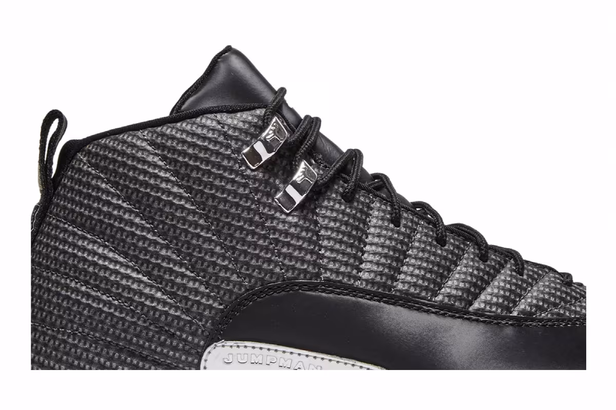Air Jordan 12 MCS Grey Black, view 3
