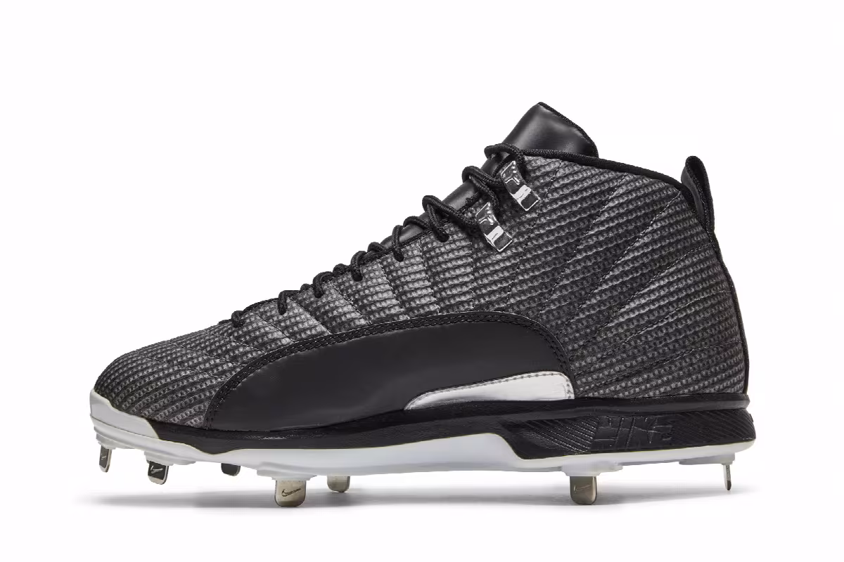 Air Jordan 12 MCS Grey Black, view 4