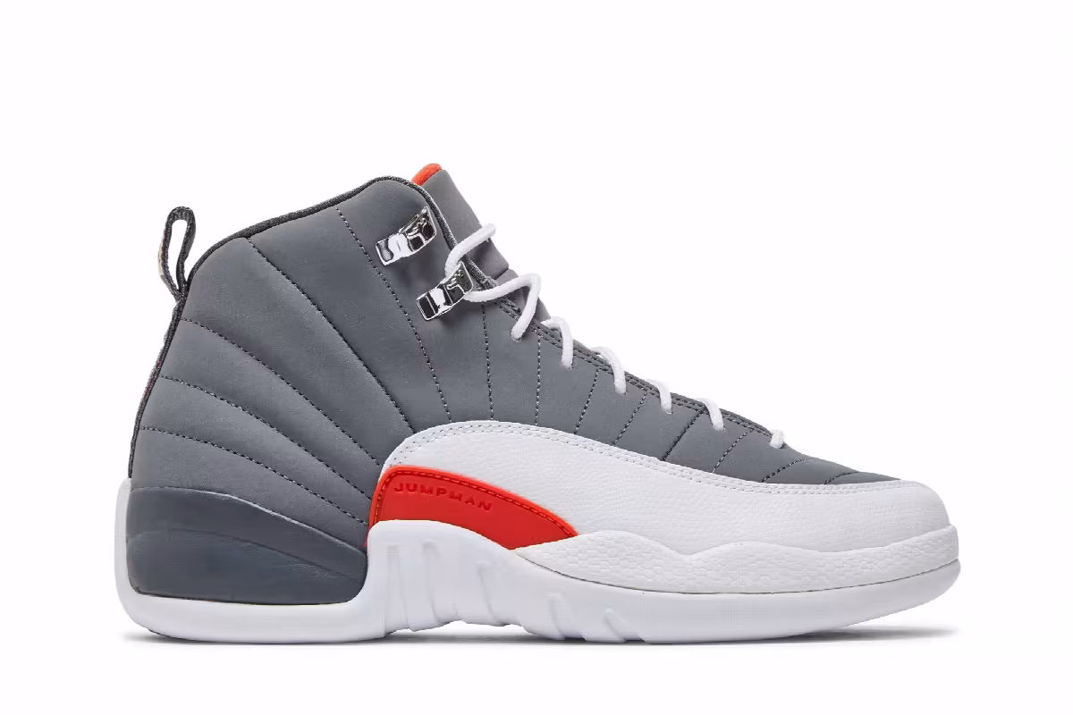 Air Jordan 12 GS Cool Grey, view 2