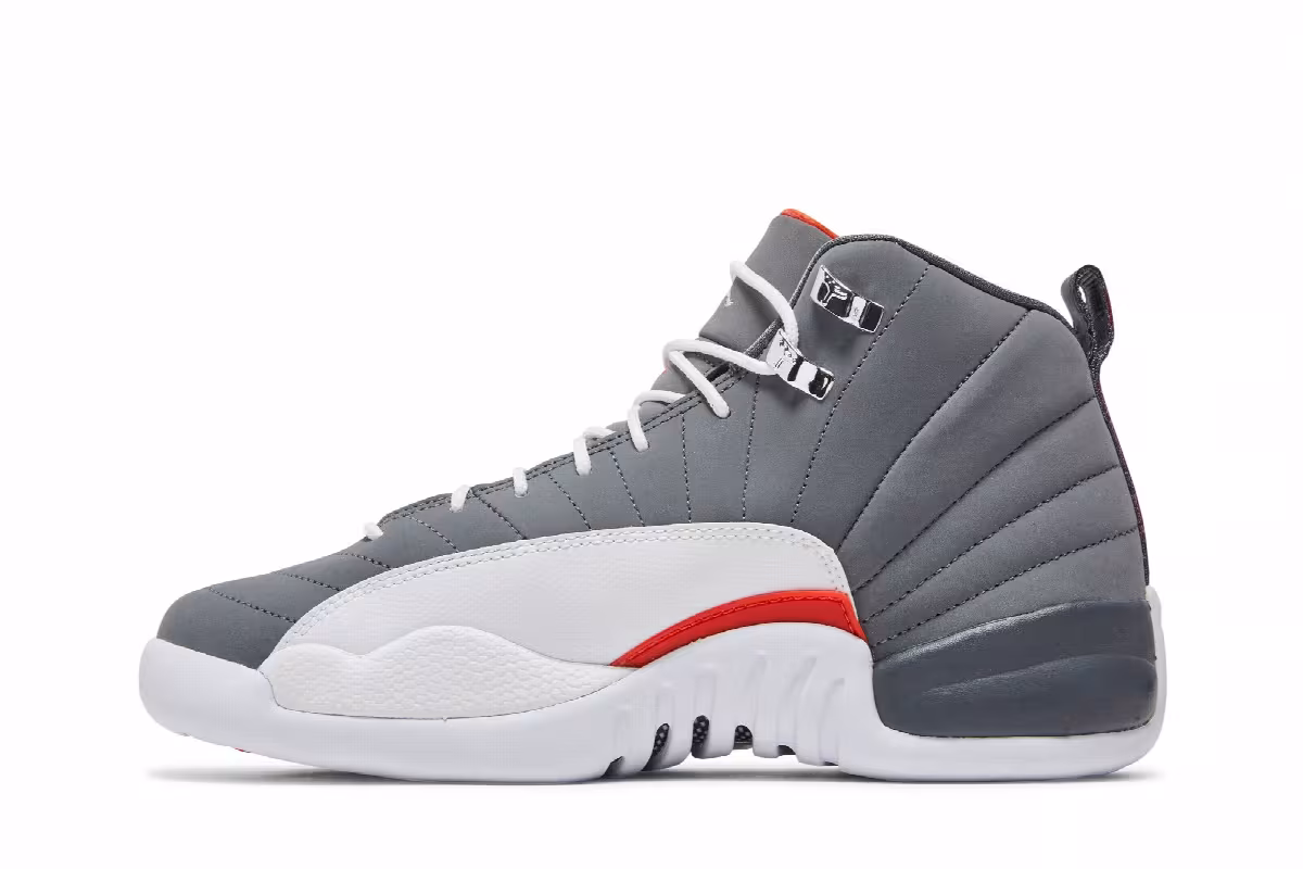 Air Jordan 12 GS Cool Grey, view 4