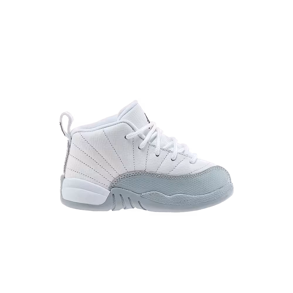 Air Jordan 12 TD White Grey