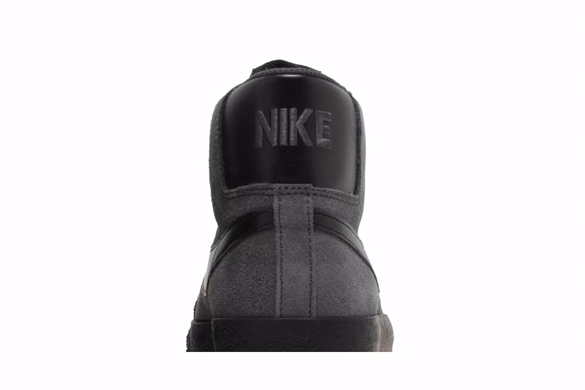 Nike Zoom Blazer Mid SB Anthracite Black, view 8