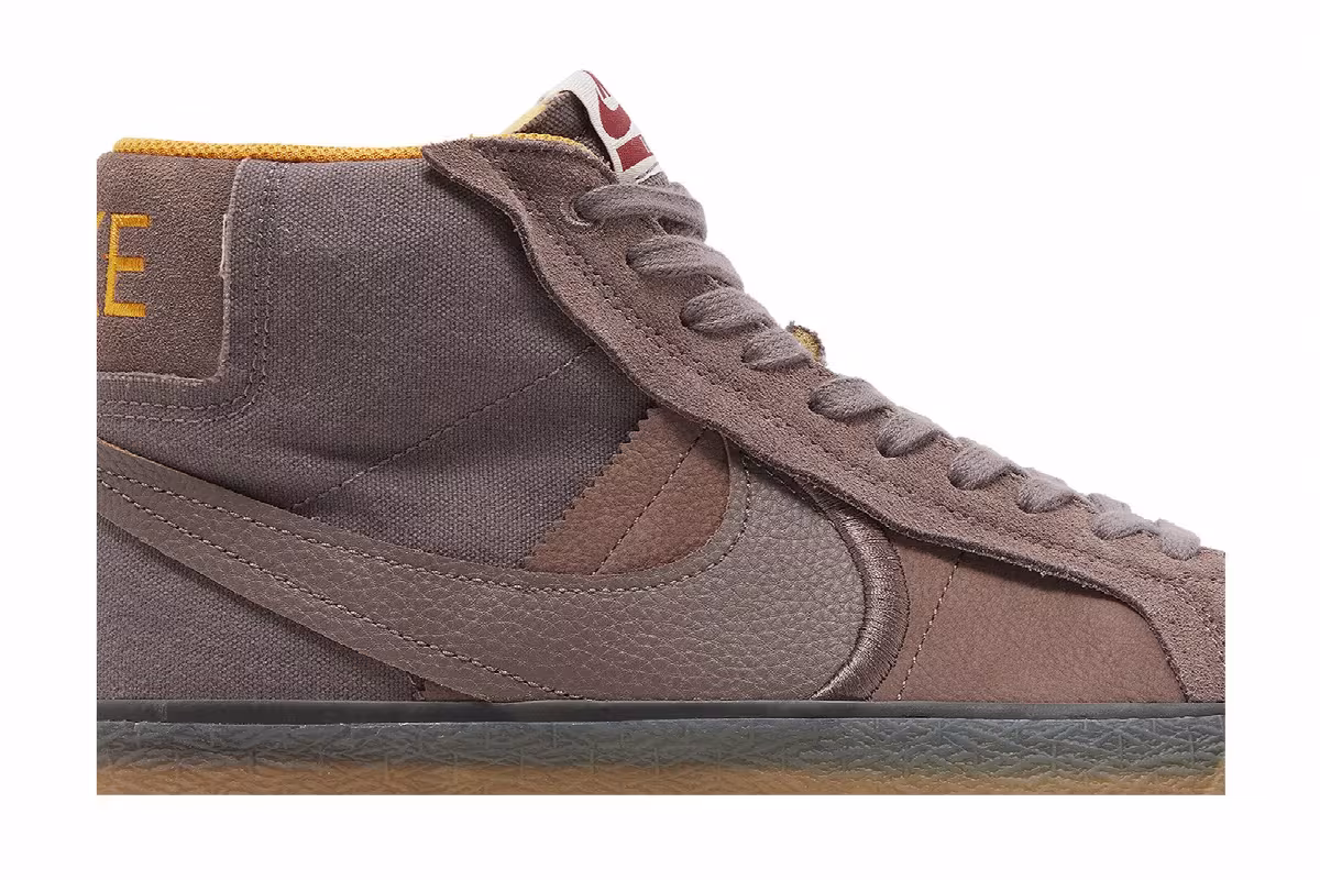Nike Zoom Blazer Mid Premium Plus SB Brown Gum, view 3