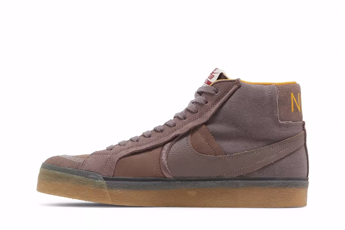 Nike Zoom Blazer Mid Premium Plus SB Brown Gum, view 4