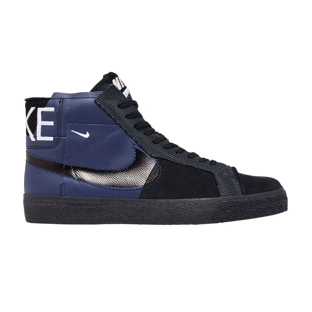 Nike Zoom Blazer Mid Premium SB Deconstructed - Midnight Navy Black