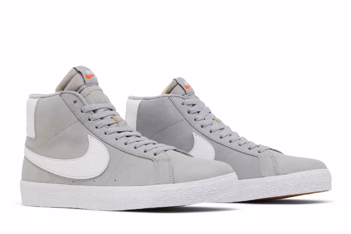Nike Blazer Mid SB Wolf Grey, view 9