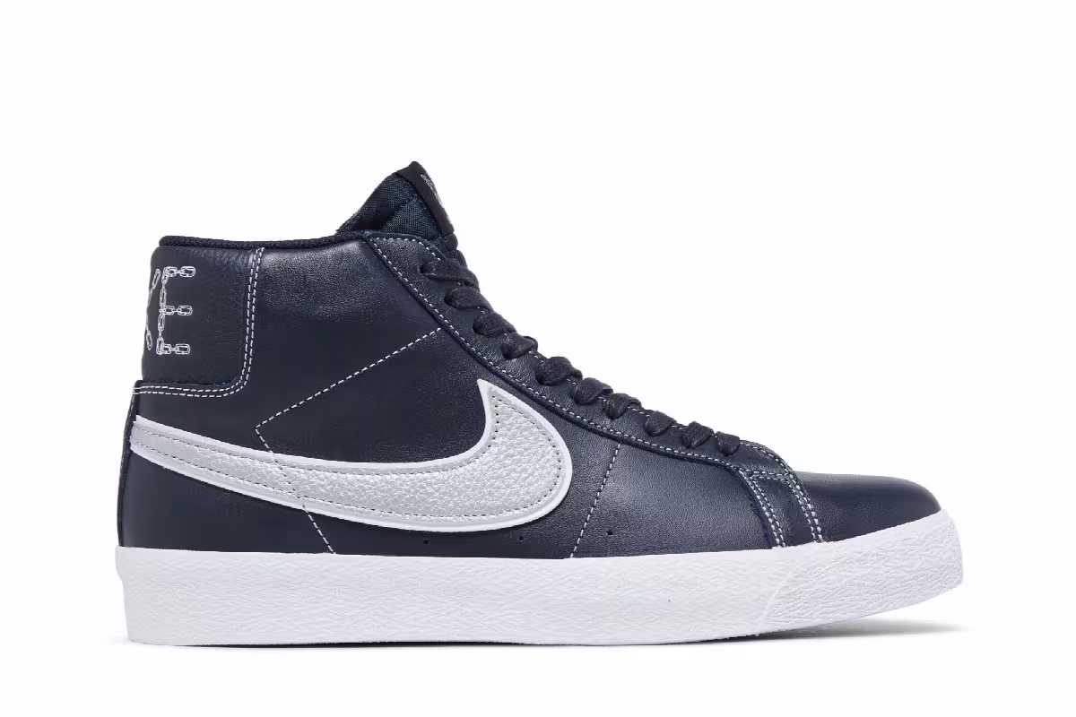 Mason Silva x Nike Zoom Blazer Mid SB Self-Portrait, view 2