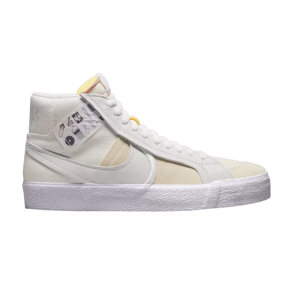 Nike Blazer Mid SB Warning Label