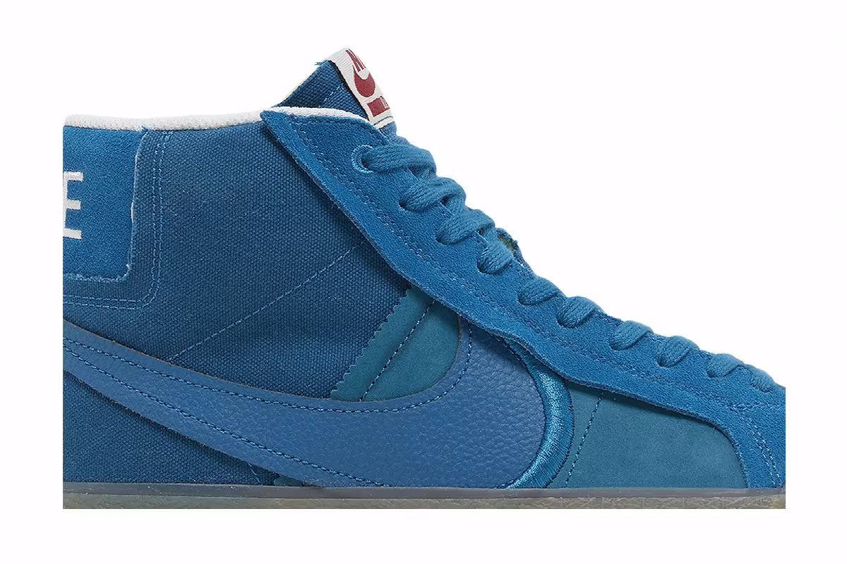 Nike Zoom Blazer Mid Premium Plus SB Teal Gum, view 3