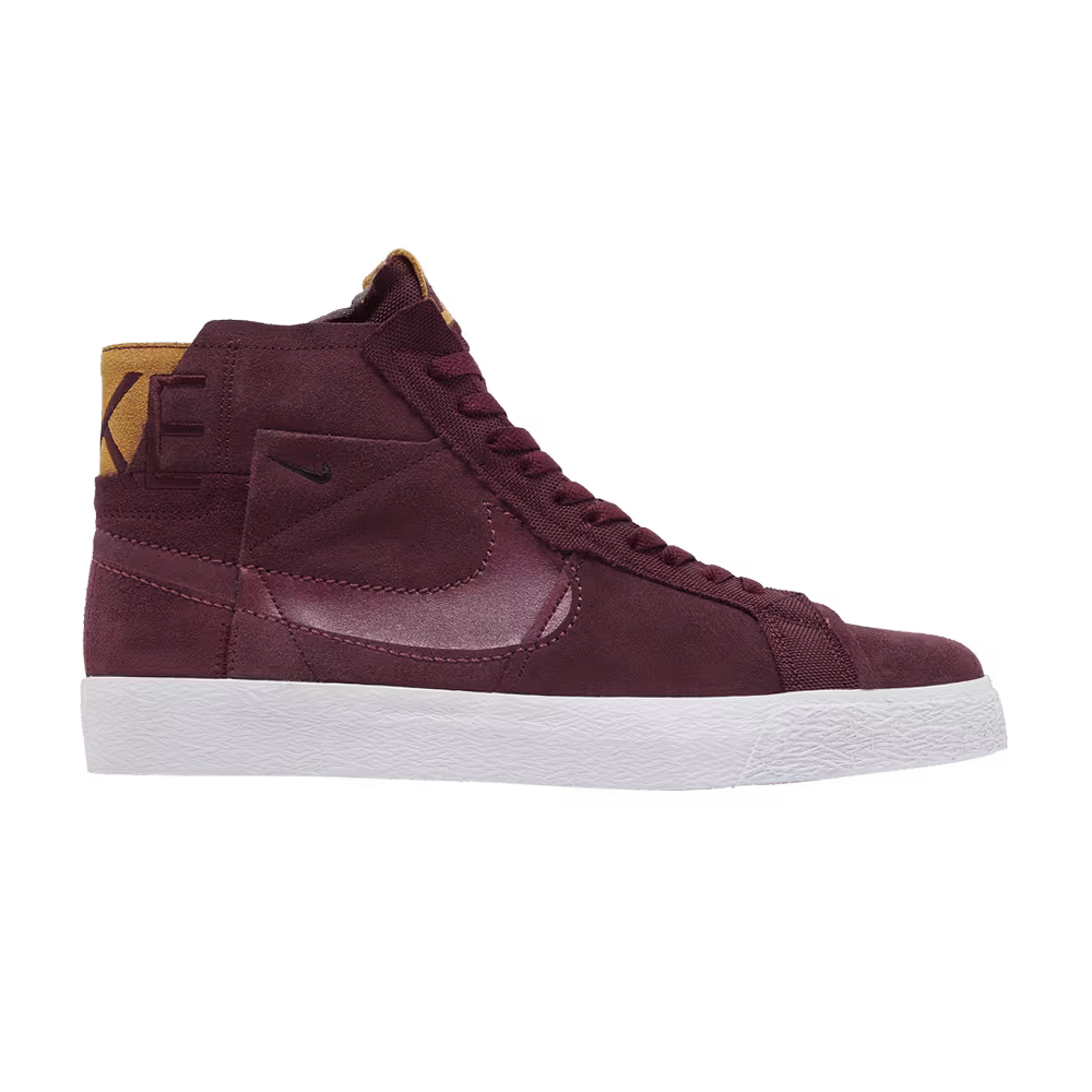 Nike Zoom Blazer Mid Premium SB Maroon Patchwork