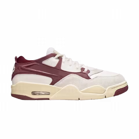 Wmns Air Jordan 4 RM 'Sail Dark Team Red Coconut Milk'