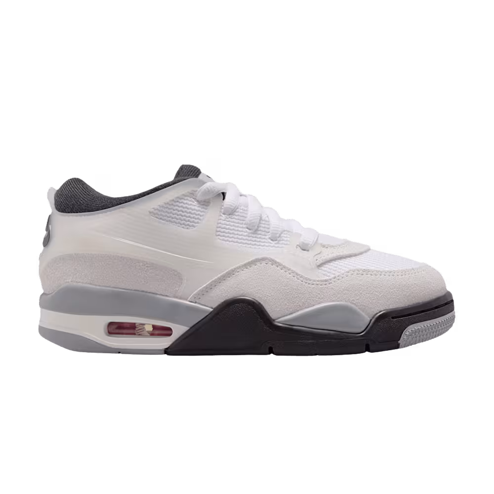 Air Jordan 4 RM GS White Light Smoke