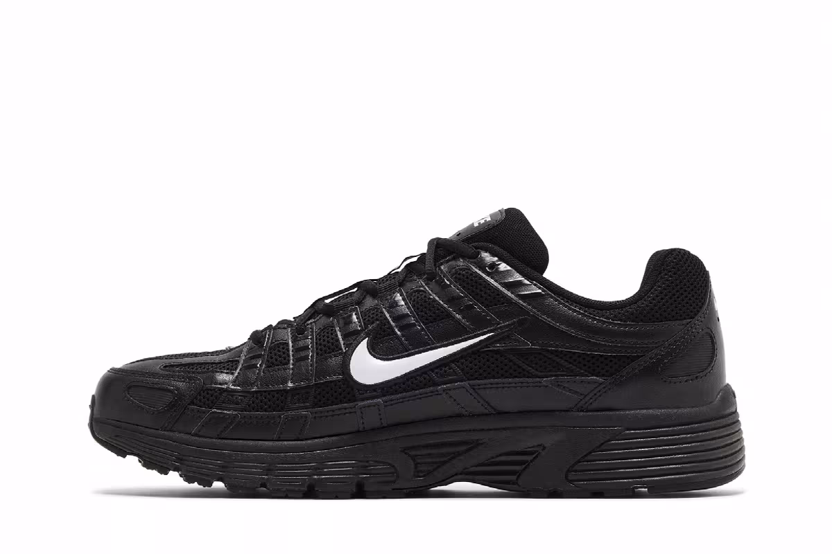 Nike P-6000 Black White, view 4