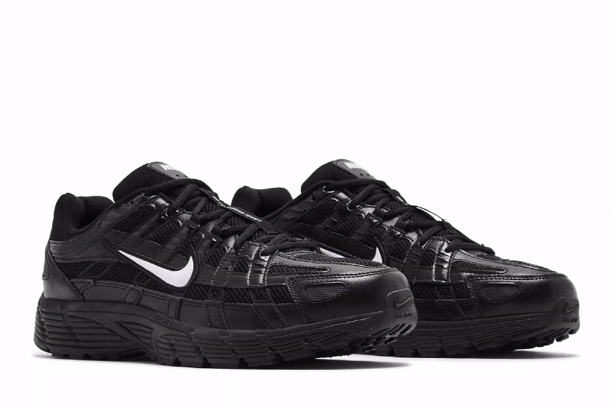 Nike P-6000 Black White, view 9