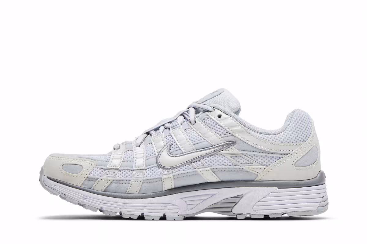 Nike Women's P-6000 Metallic Summit White, view 4