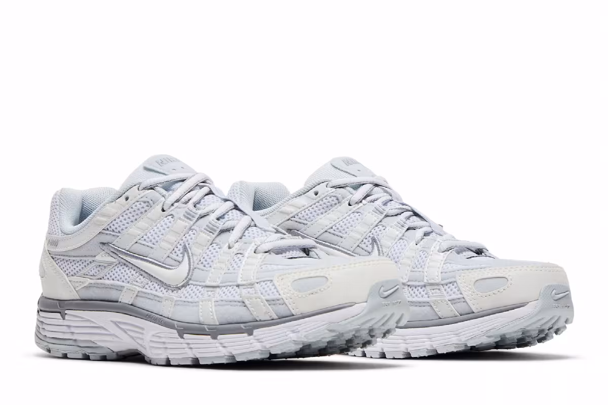 Nike Women's P-6000 Metallic Summit White, view 9