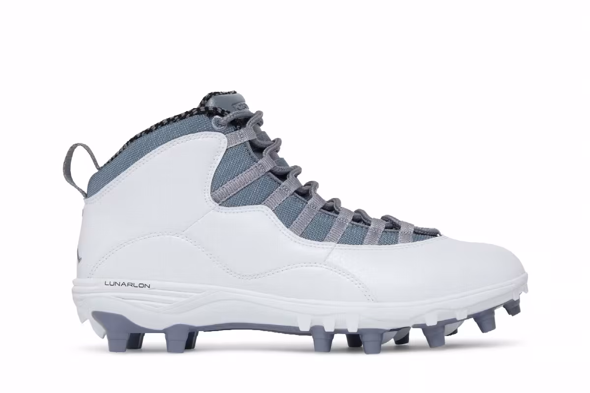 Air Jordan 10 TD Mid Cool Grey, view 2