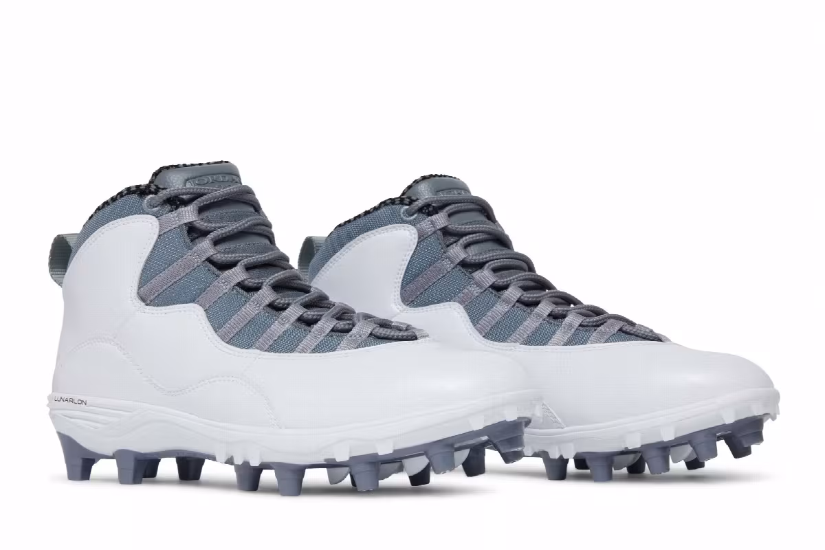 Air Jordan 10 TD Mid Cool Grey, view 9