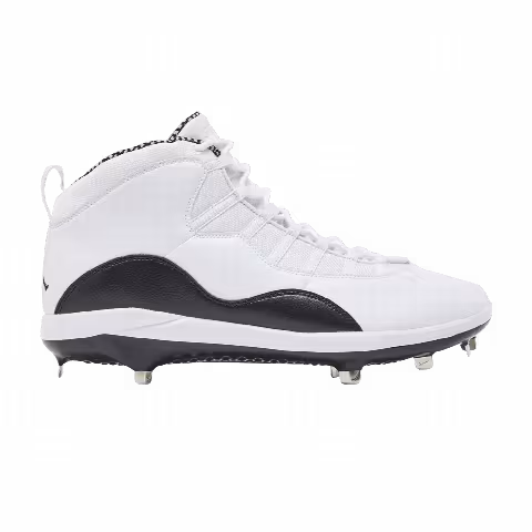 Air Jordan 10 Retro Metal 'White Black'