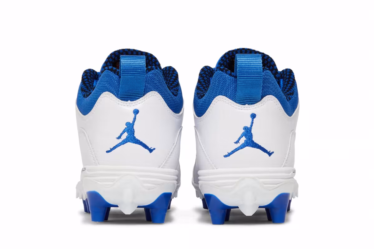 Air Jordan 10 TD Low White Game Royal, view 7