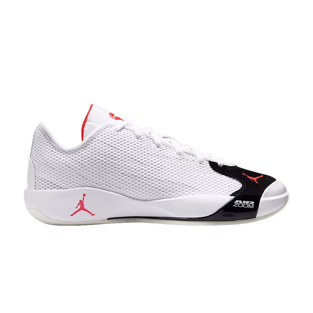 Air Jordan Luka 77 PF White Bright Crimson Black