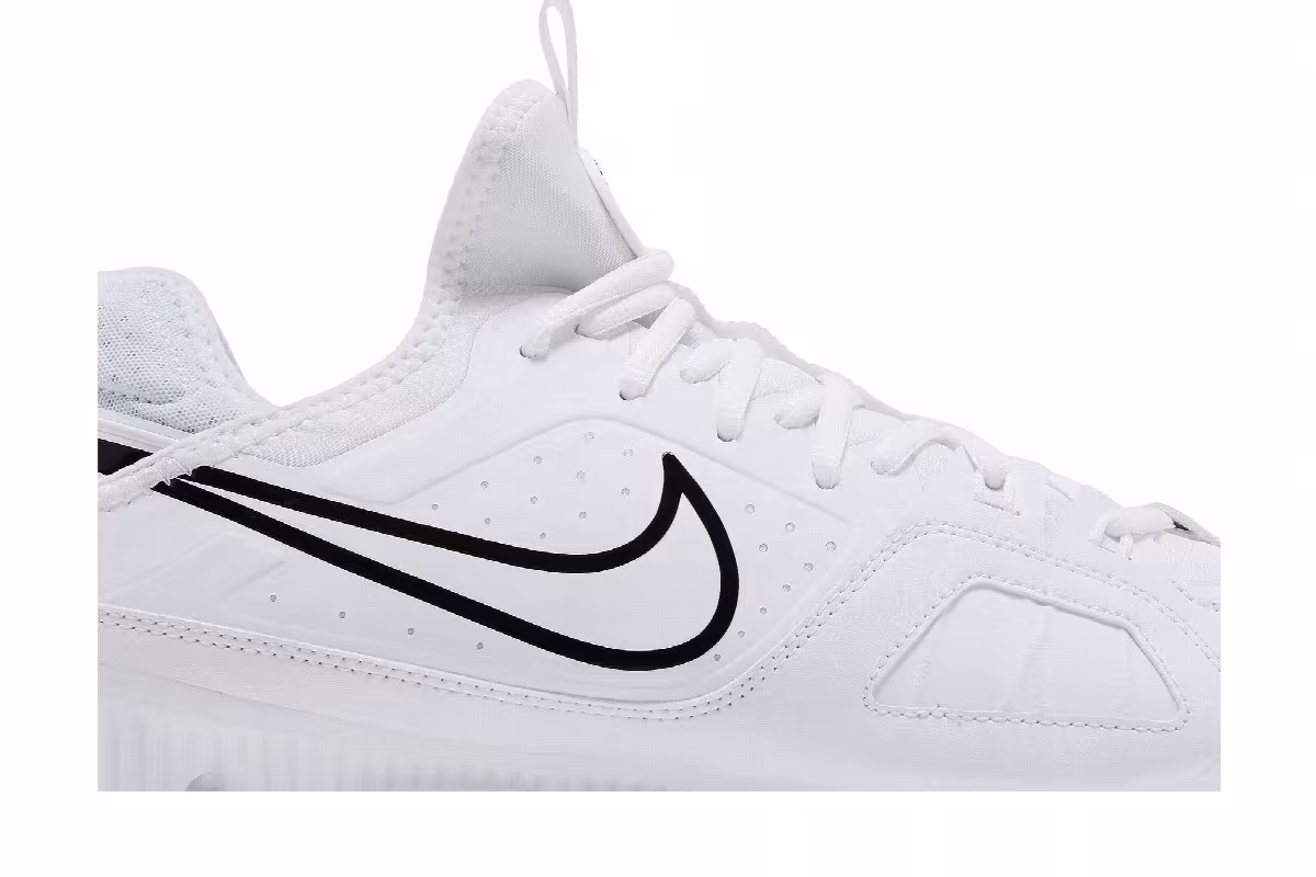 Nike Huarache 9 Varsity LAX White Black, view 3