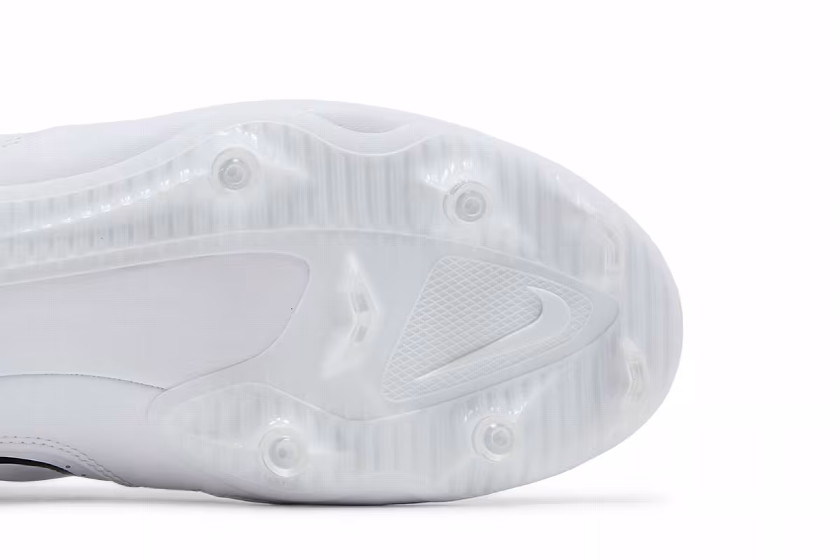 Nike Huarache 9 Varsity LAX White Black, view 6