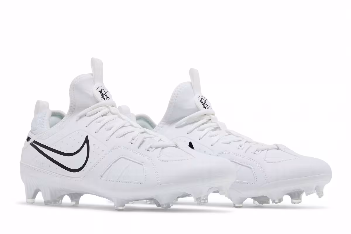 Nike Huarache 9 Varsity LAX White Black, view 9