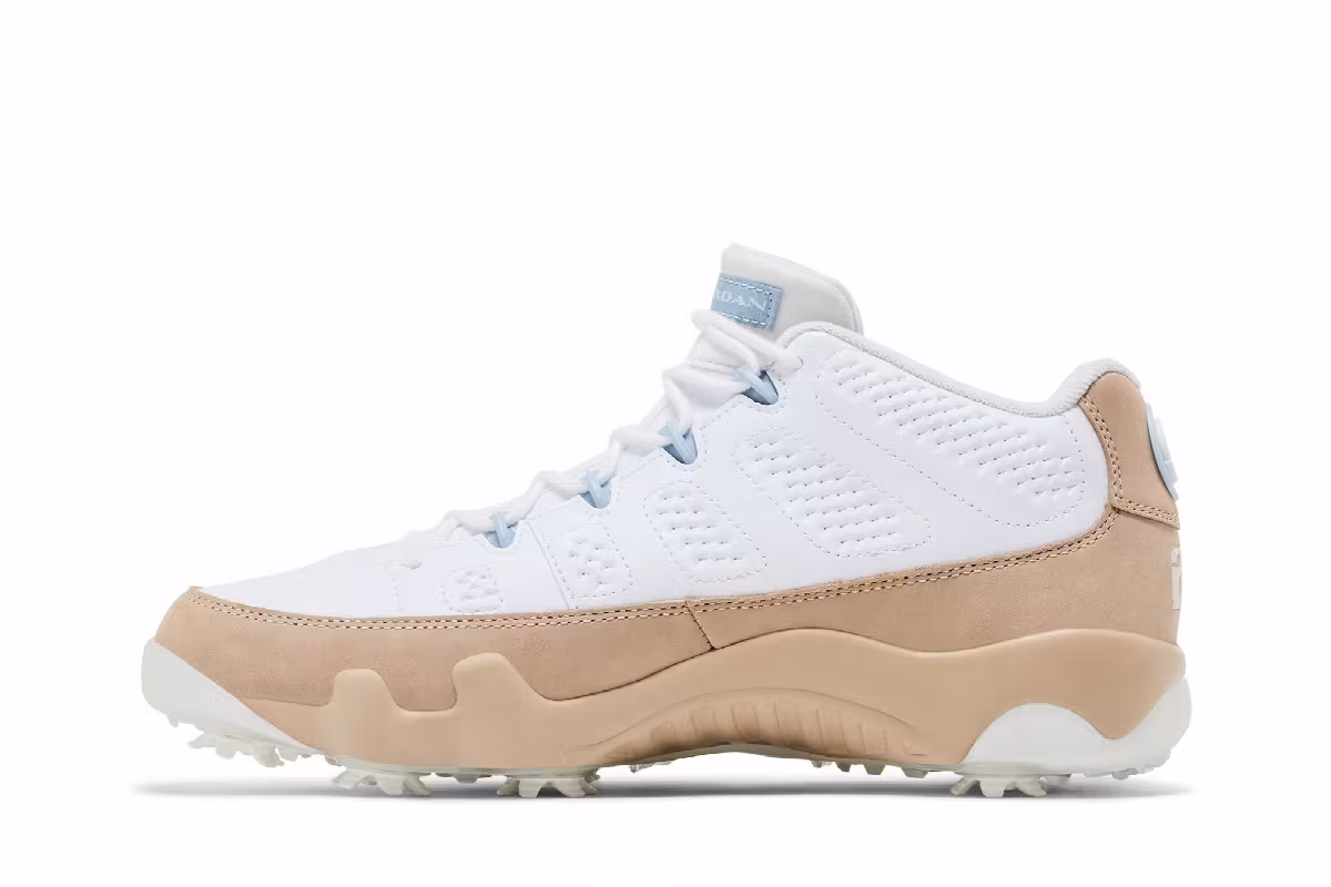 Air Jordan 9 Low Golf White Linen, view 4