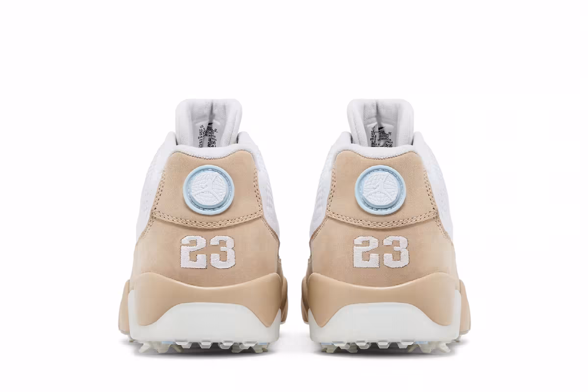Air Jordan 9 Low Golf White Linen, view 7