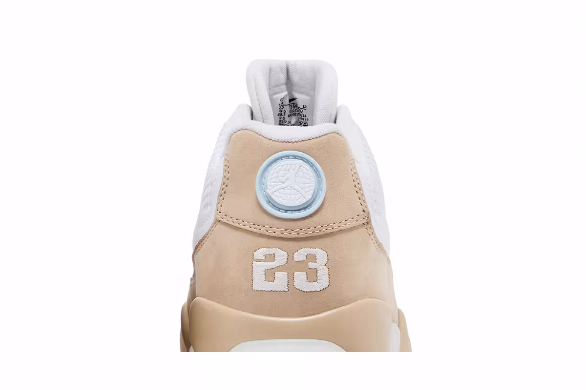 Air Jordan 9 Low Golf White Linen, view 8