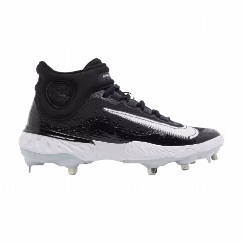 Nike Alpha Huarache Elite 4 Mid 'Black White'