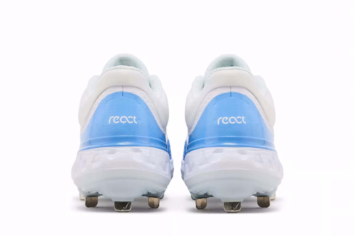 Nike Alpha Huarache Elite 4 Low TB White Valor Blue, view 7