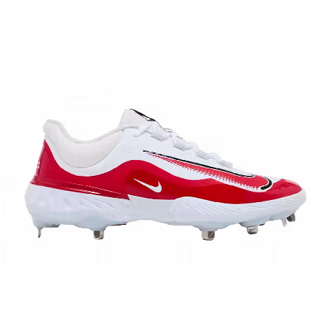 Nike Alpha Huarache Elite 4 Low 'White University Red'
