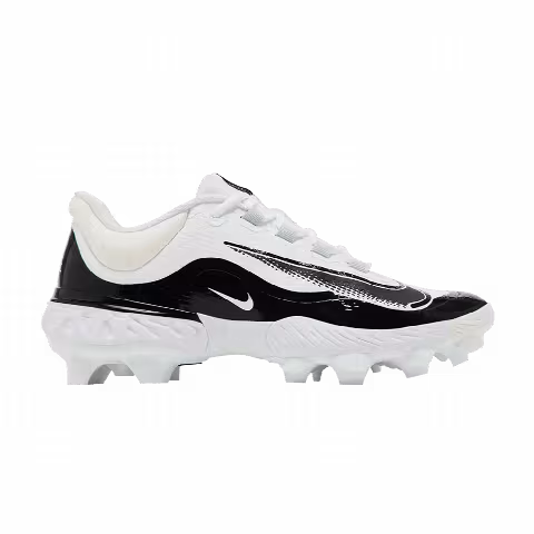 Nike Alpha Huarache Elite 4 Low MCS 'White Black'
