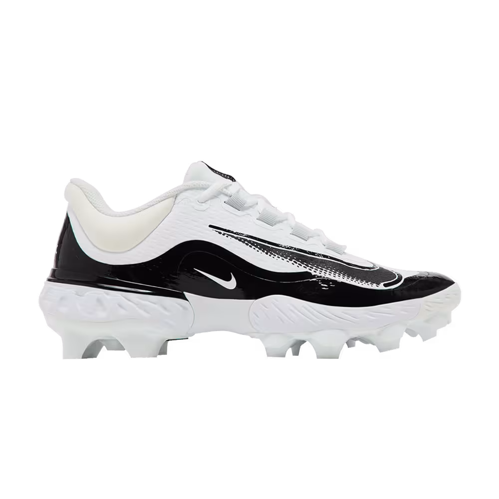 Nike Alpha Huarache Elite 4 Low MCS White Black
