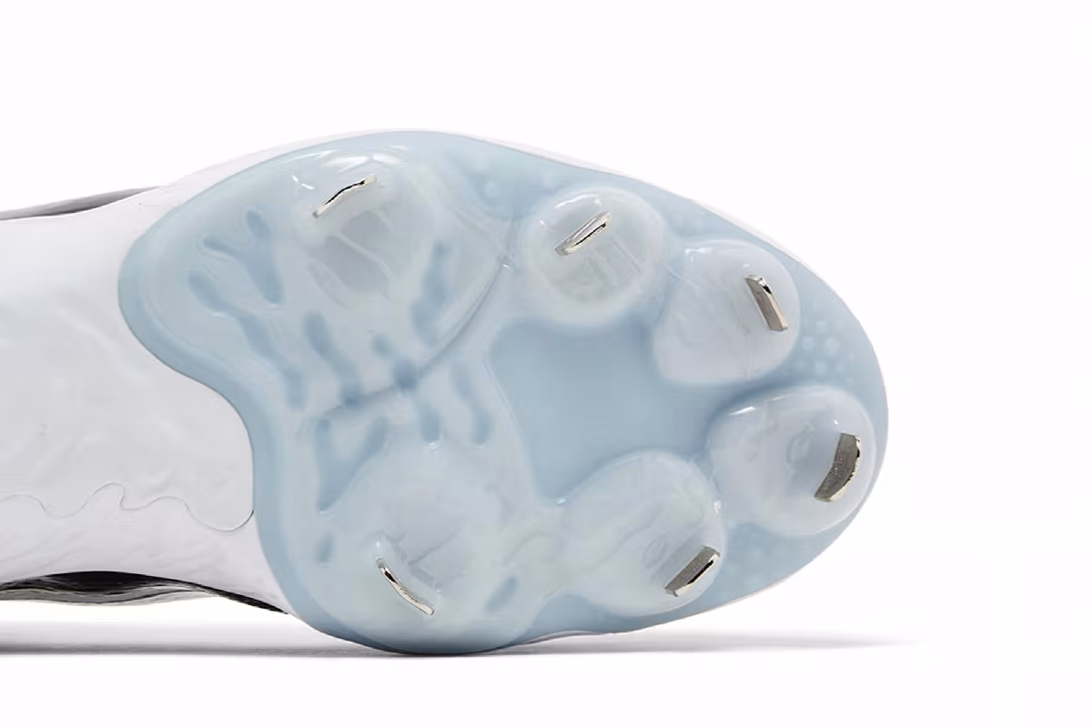 Nike Alpha Huarache Elite 4 Mid White Black Blue Tint, view 6
