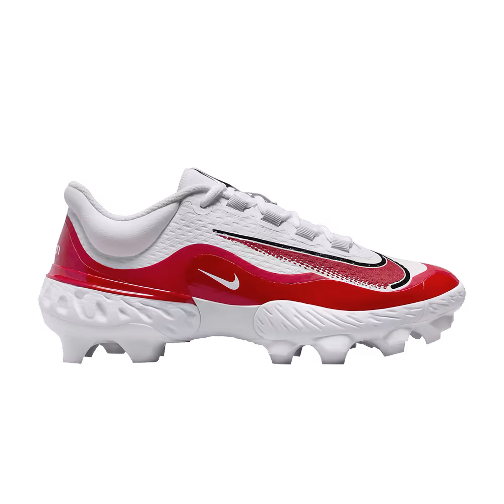 Nike Alpha Huarache Elite 4 Low MCS White University Red