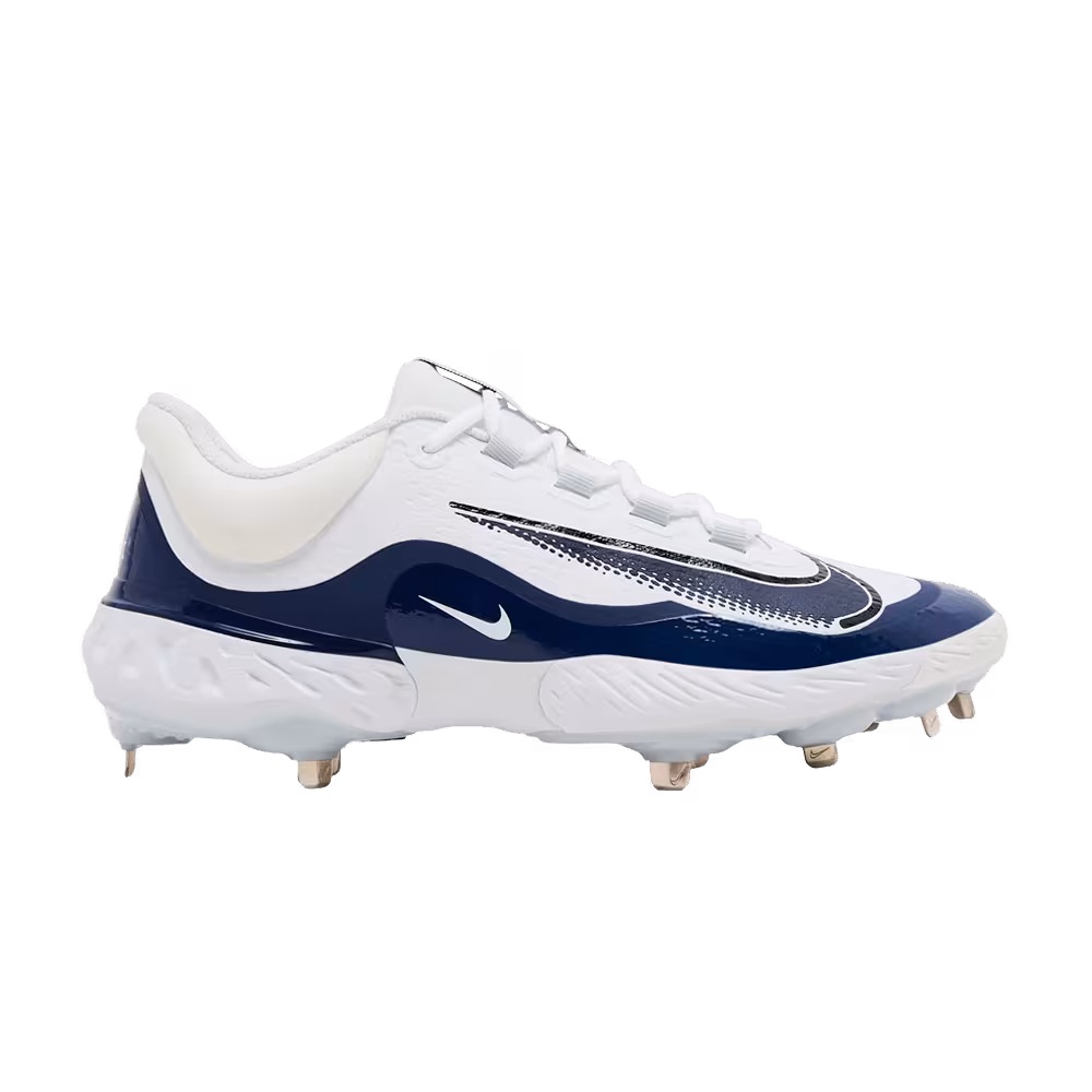 Nike Alpha Huarache Elite 4 Low White Midnight Navy