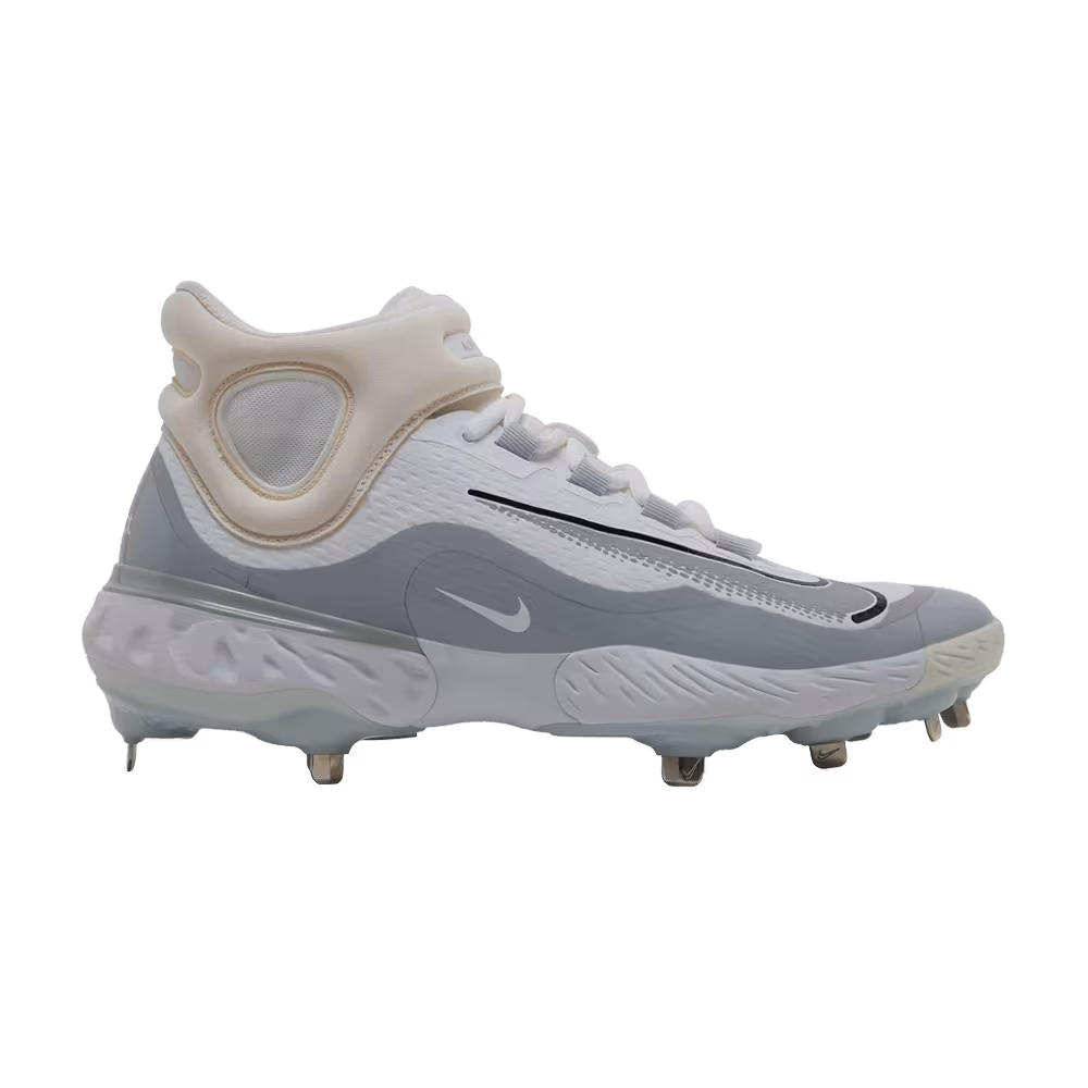 Nike Alpha Huarache Elite 4 Mid White Wolf Grey