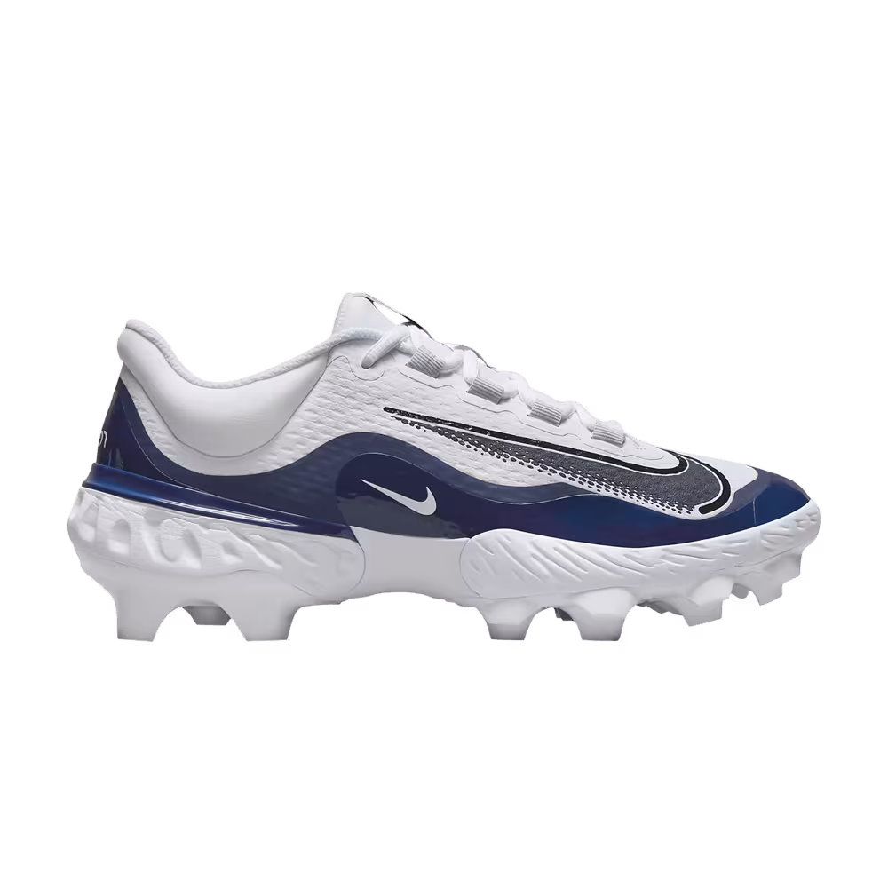 Nike Alpha Huarache Elite 4 Low MCS White Midnight Navy