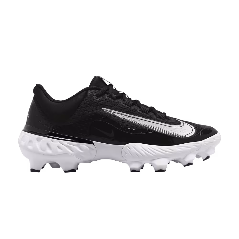 Nike Alpha Huarache Elite 4 Low MCS Black White
