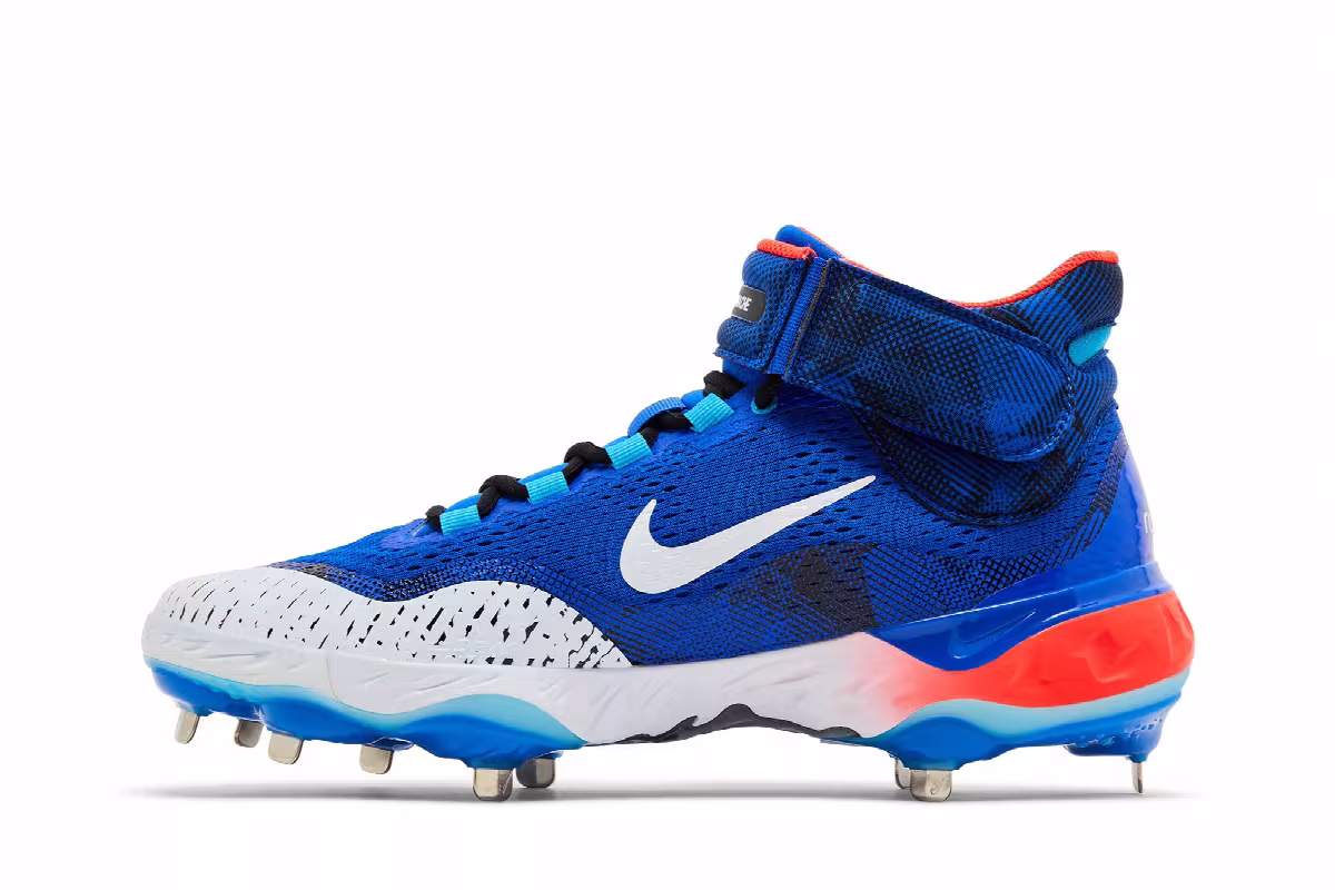 Nike Alpha Huarache Elite 4 Mid Premium Father's Day, view 4