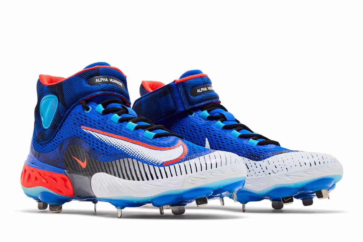 Nike Alpha Huarache Elite 4 Mid Premium Father's Day, view 9