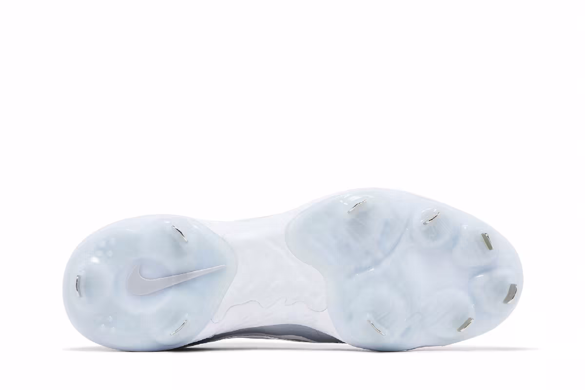 Nike Alpha Huarache Elite 4 Low White Wolf Grey, view 5