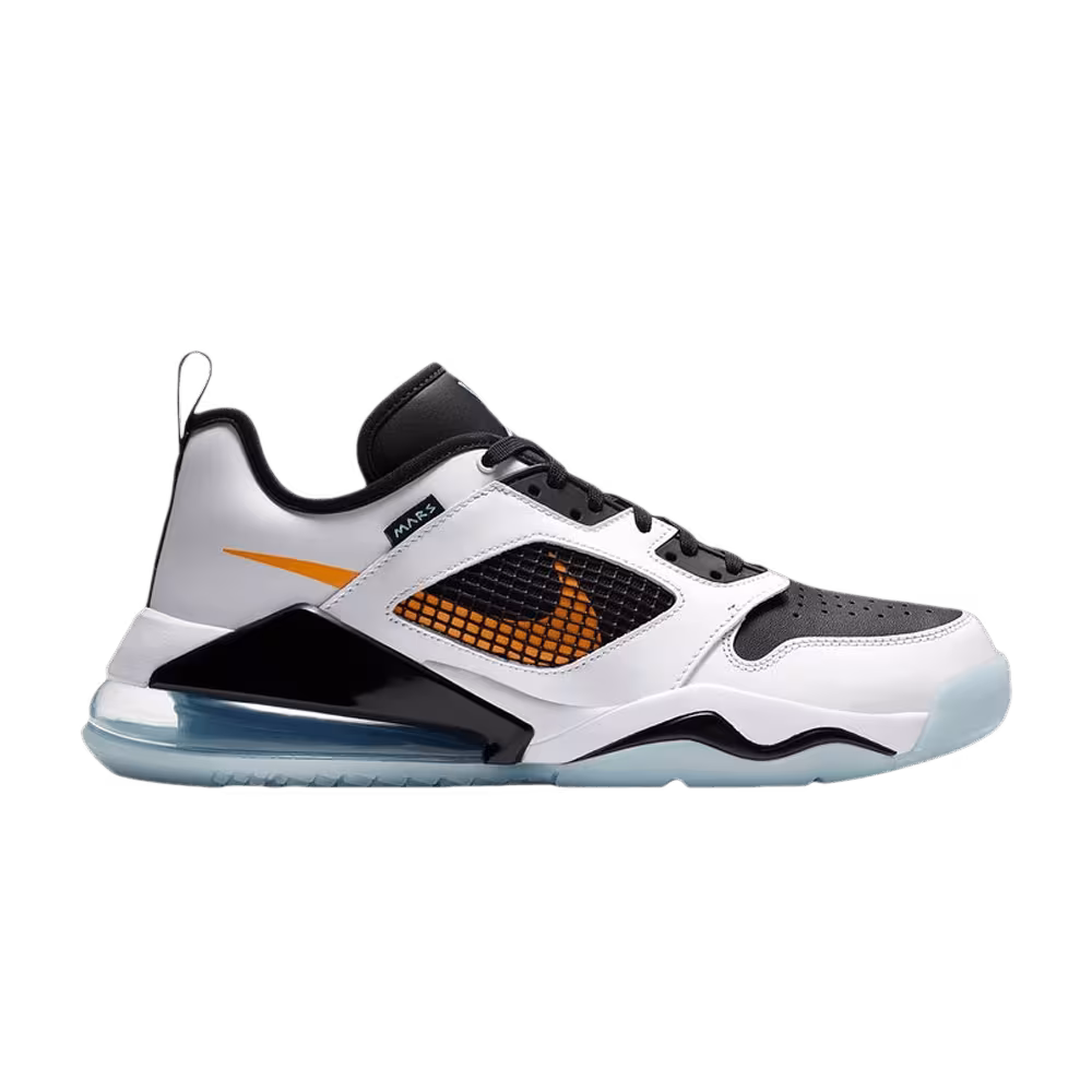 Air Jordan Mars 270 Low White Laser Orange