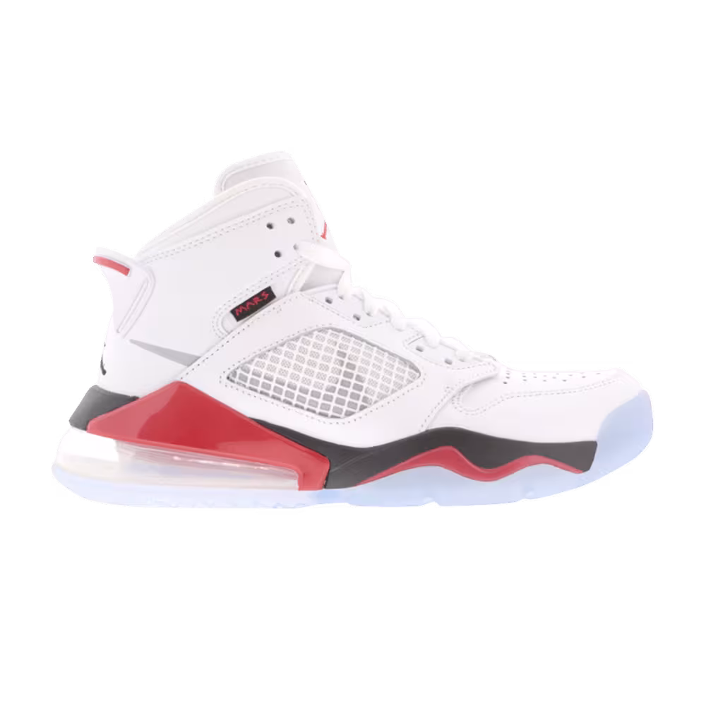 Air Jordan Mars 270 GS White Fire Red