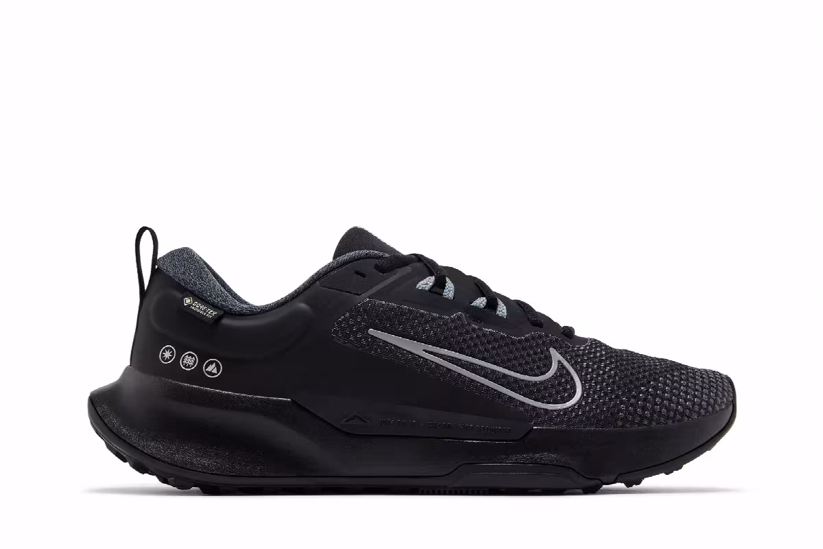 Nike Women's Juniper Trail 2 GORE-TEX Black Cool Grey, view 2