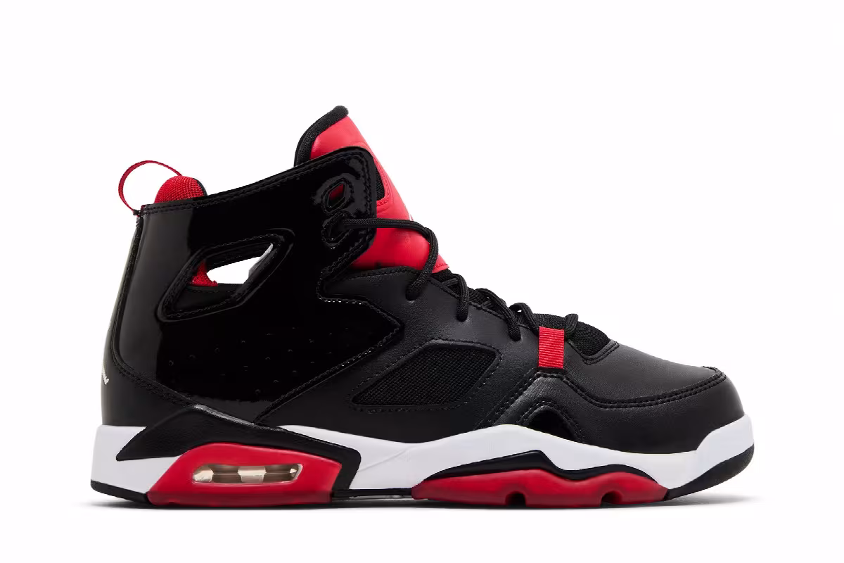 Air Jordan Flight Club 91 GS Bred, view 2